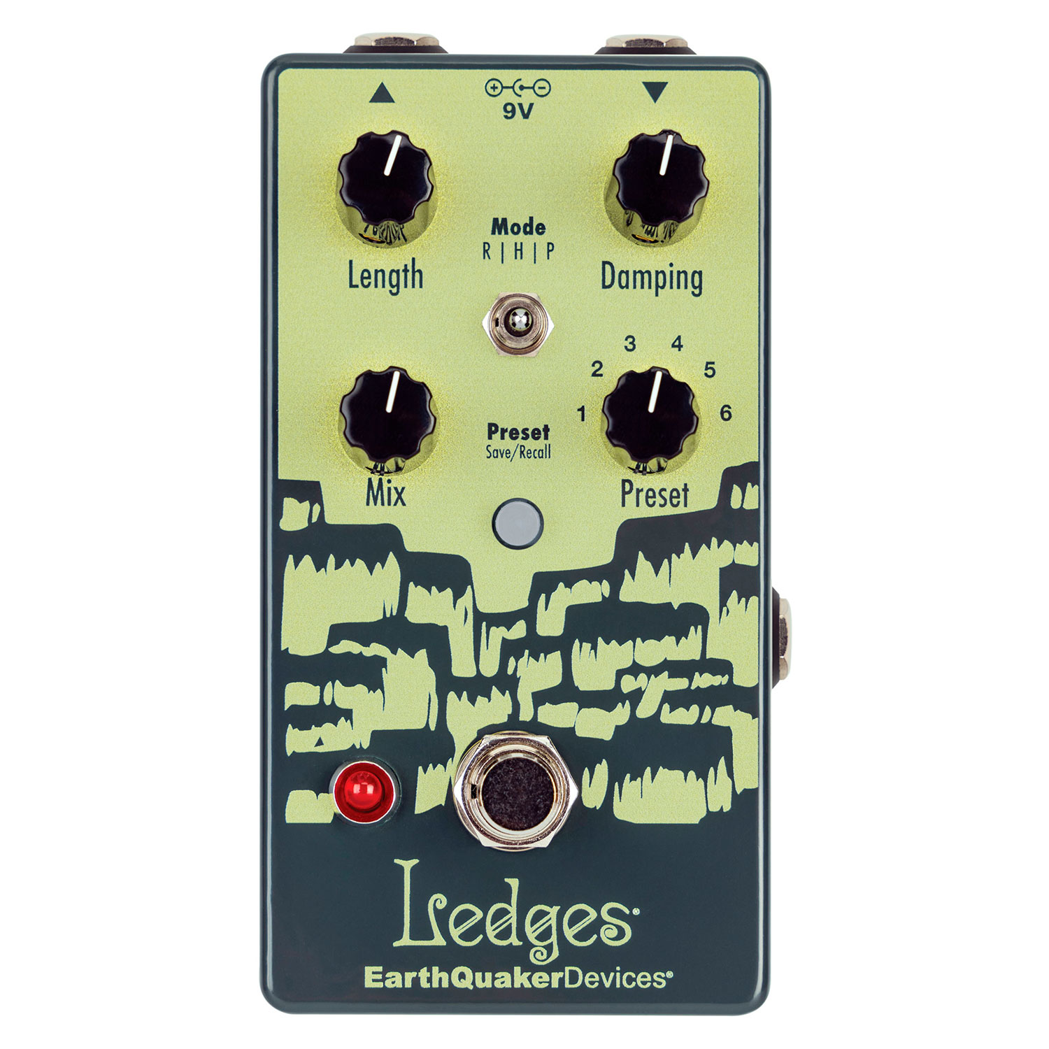 EarthQuaker Devices Ledges Tri-Dimensional Reverberation Machine