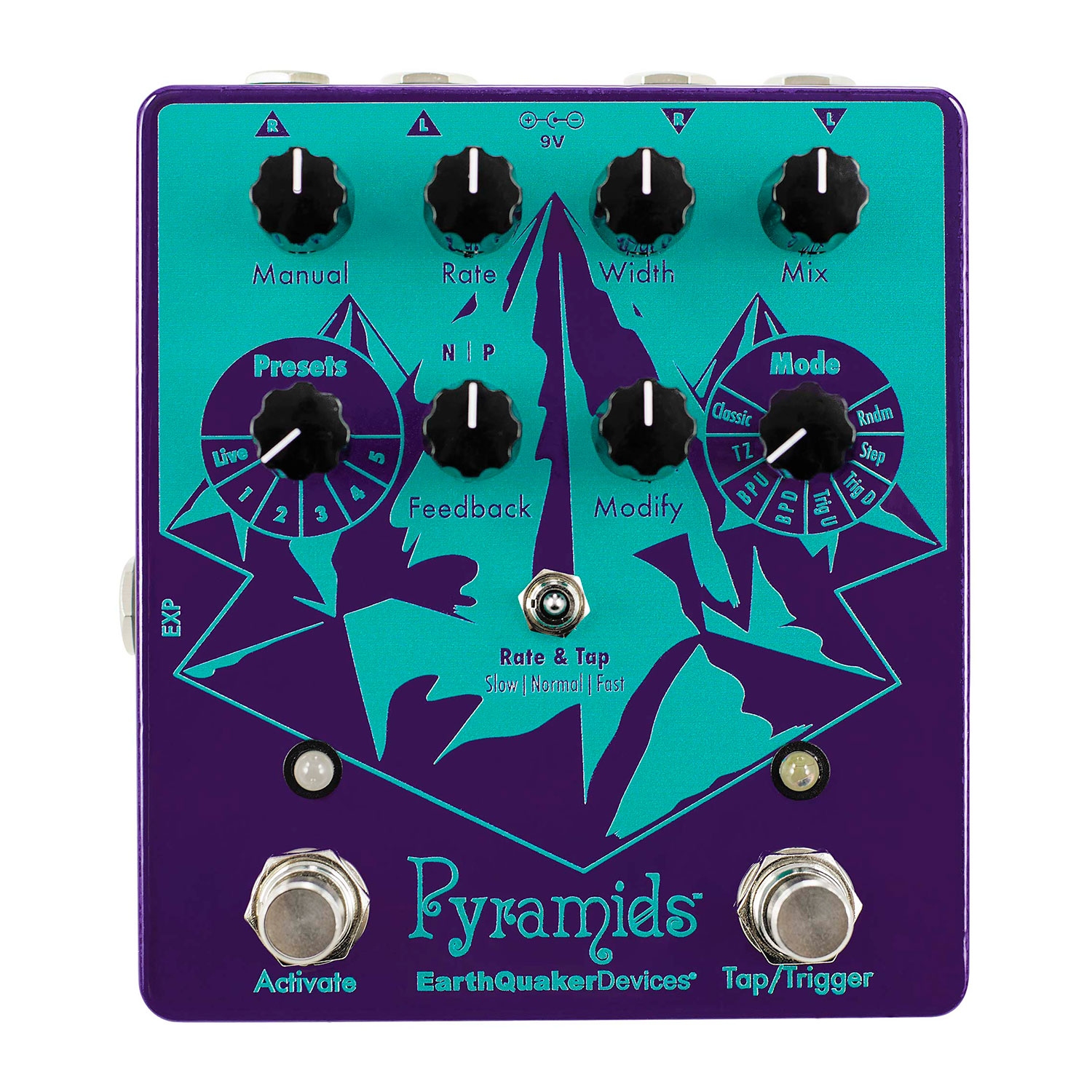EarthQuaker Devices Pyramids Stereo Flanging Device