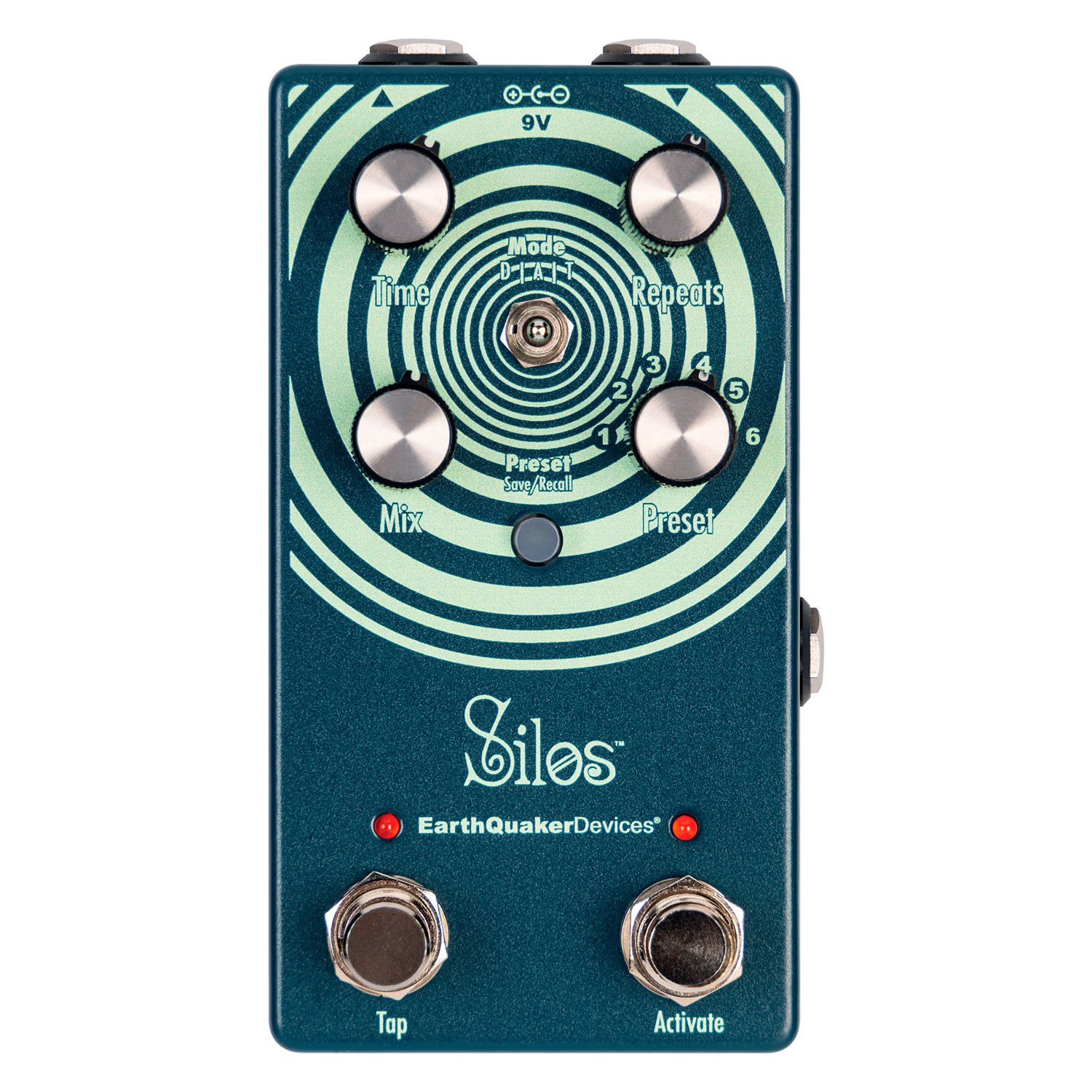 EarthQuaker Devices Silos Multi-Generational Time Reflection Device