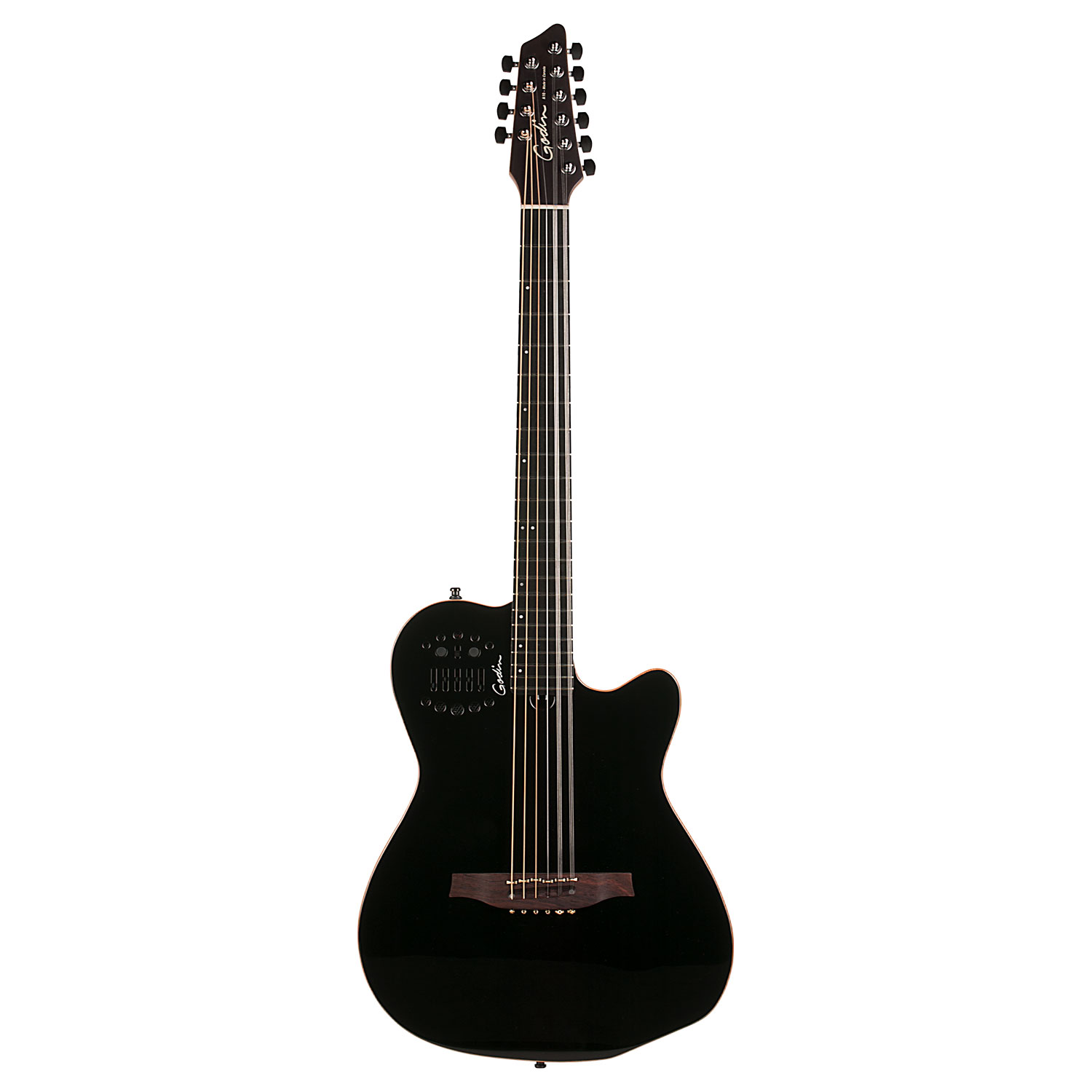 Godin Multiac A 10 Black Steel HG