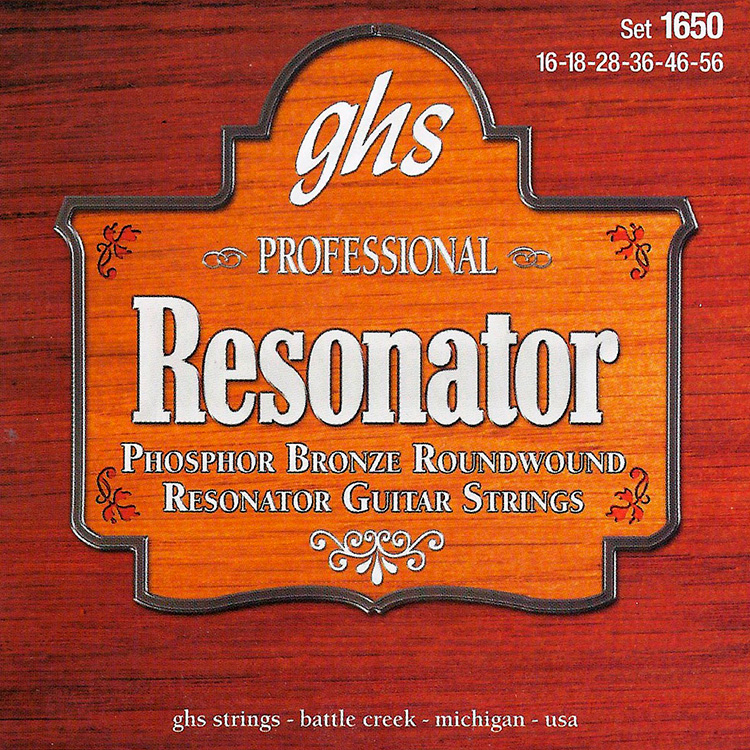 Ghs Phosphor Bronze Dobro 6 St 016-056