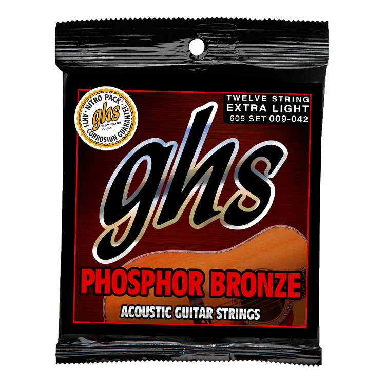 Ghs Phosphor Bronze Acustica 12 St 009-042