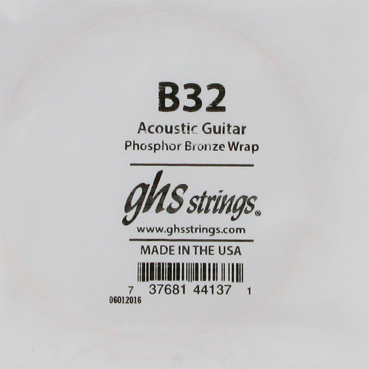 Ghs Singola acustica Phosphor Bronze 032