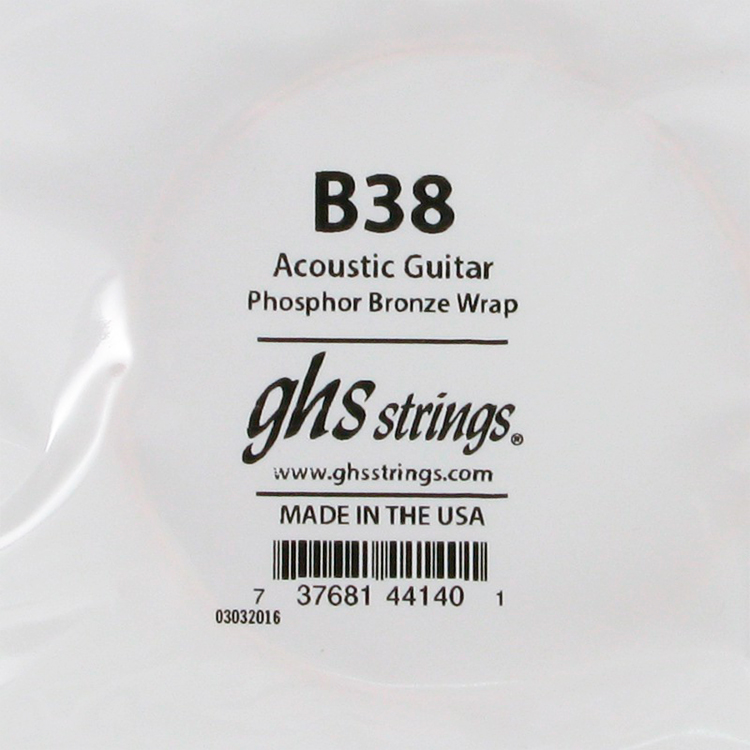 Ghs Singola acustica Phosphor Bronze 038