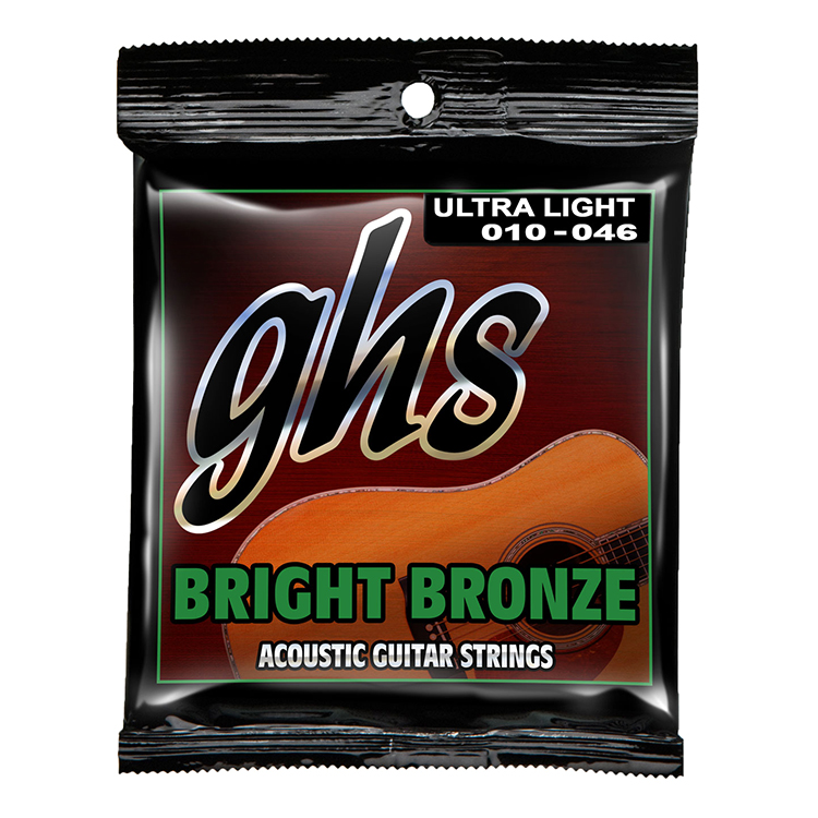 Ghs Bright Bronze Acustica 6 St 010-046
