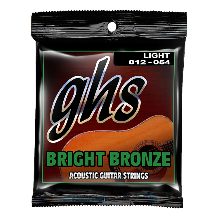 Ghs Bright Bronze Acustica 6 St 012-054