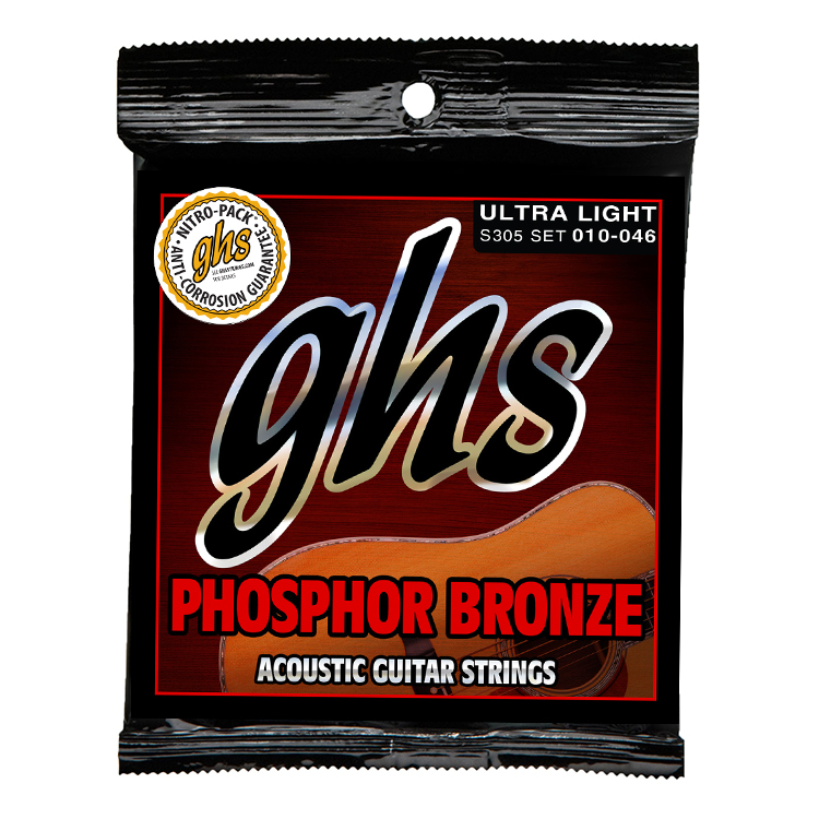 Ghs Phosphor Bronze Acustica 6 St 010-046