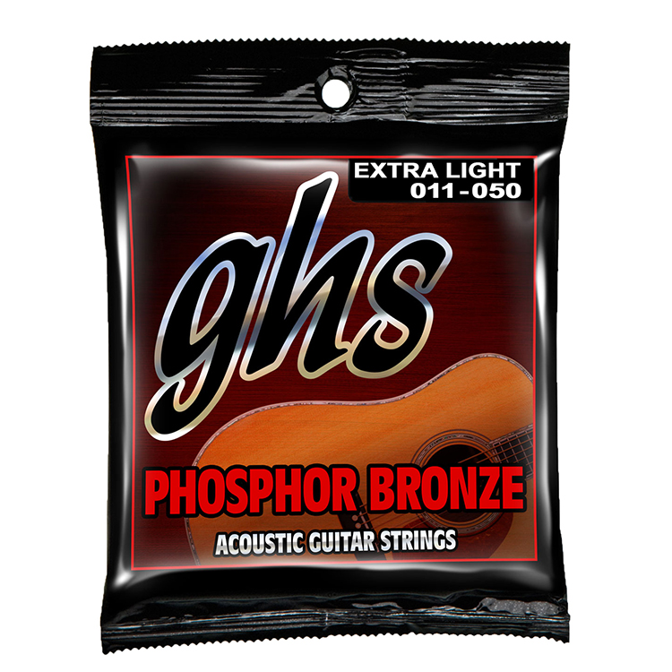 Ghs Phosphor Bronze Acustica 6 St 011-050