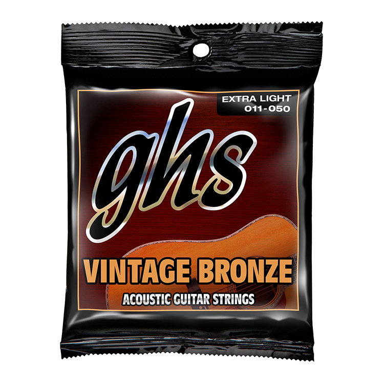 Ghs Vintage Bronze Acustica 6 St 011-050