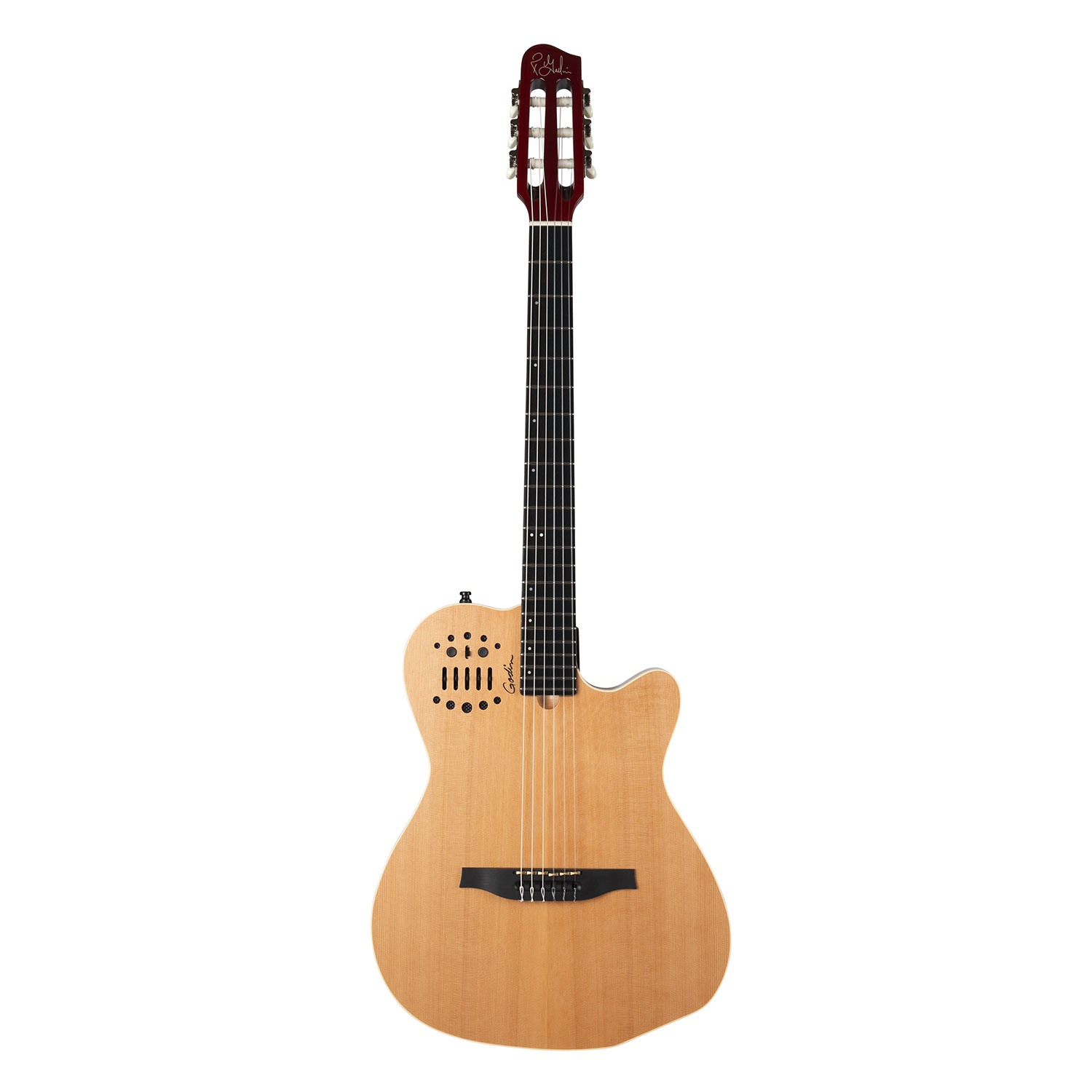 Godin Multiac ACS Slim Nylon Synth Access 2 Voice Natural SG