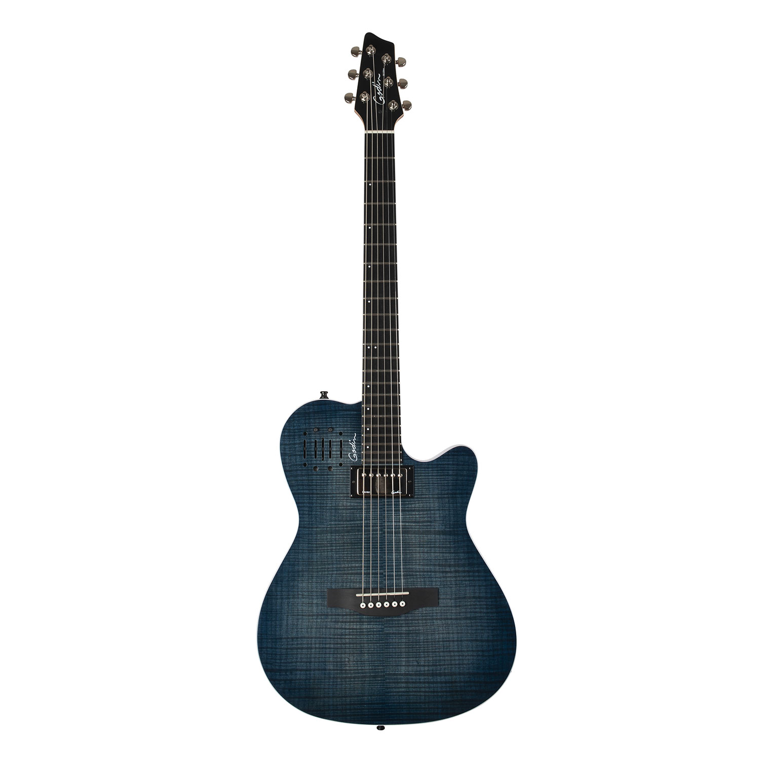 Godin Multiac A 6 ULTRA Denim Blue Flame
