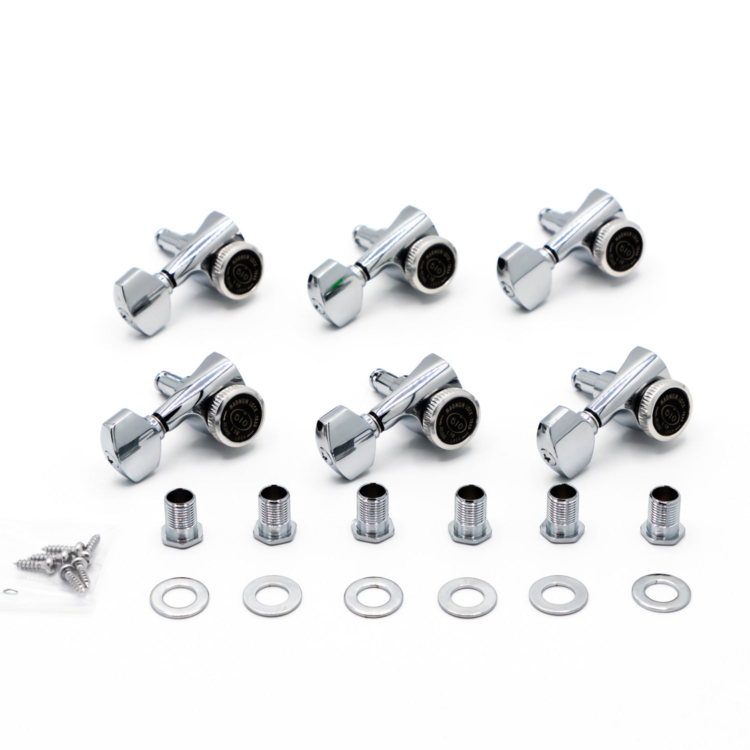 Gotoh Meccaniche Locking 6R Lefty Chrome