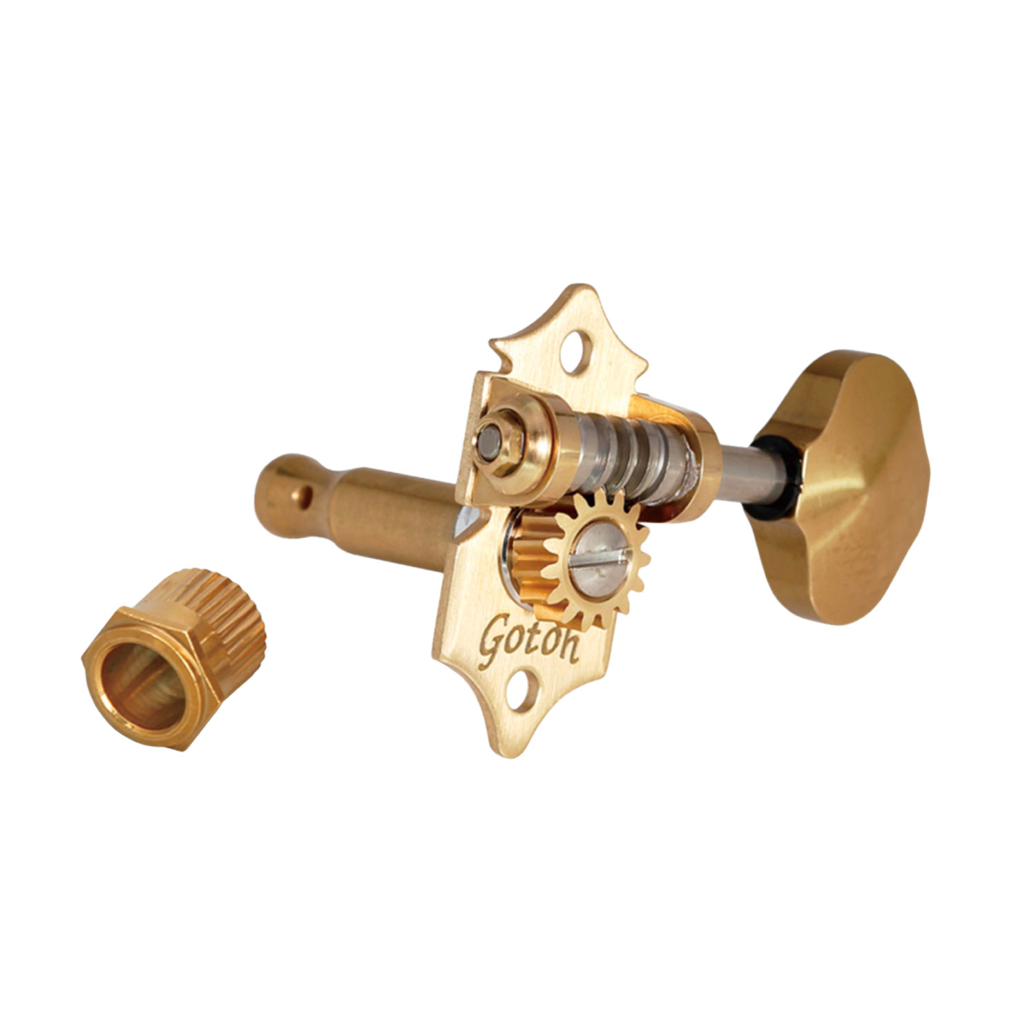 Gotoh Meccaniche Acustica 3L+3R Brass