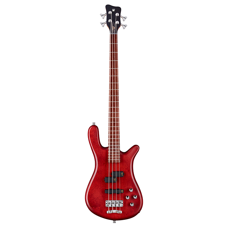 Warwick Teambuilt Streamer LX 4 Burgundy Red Transparent Satin