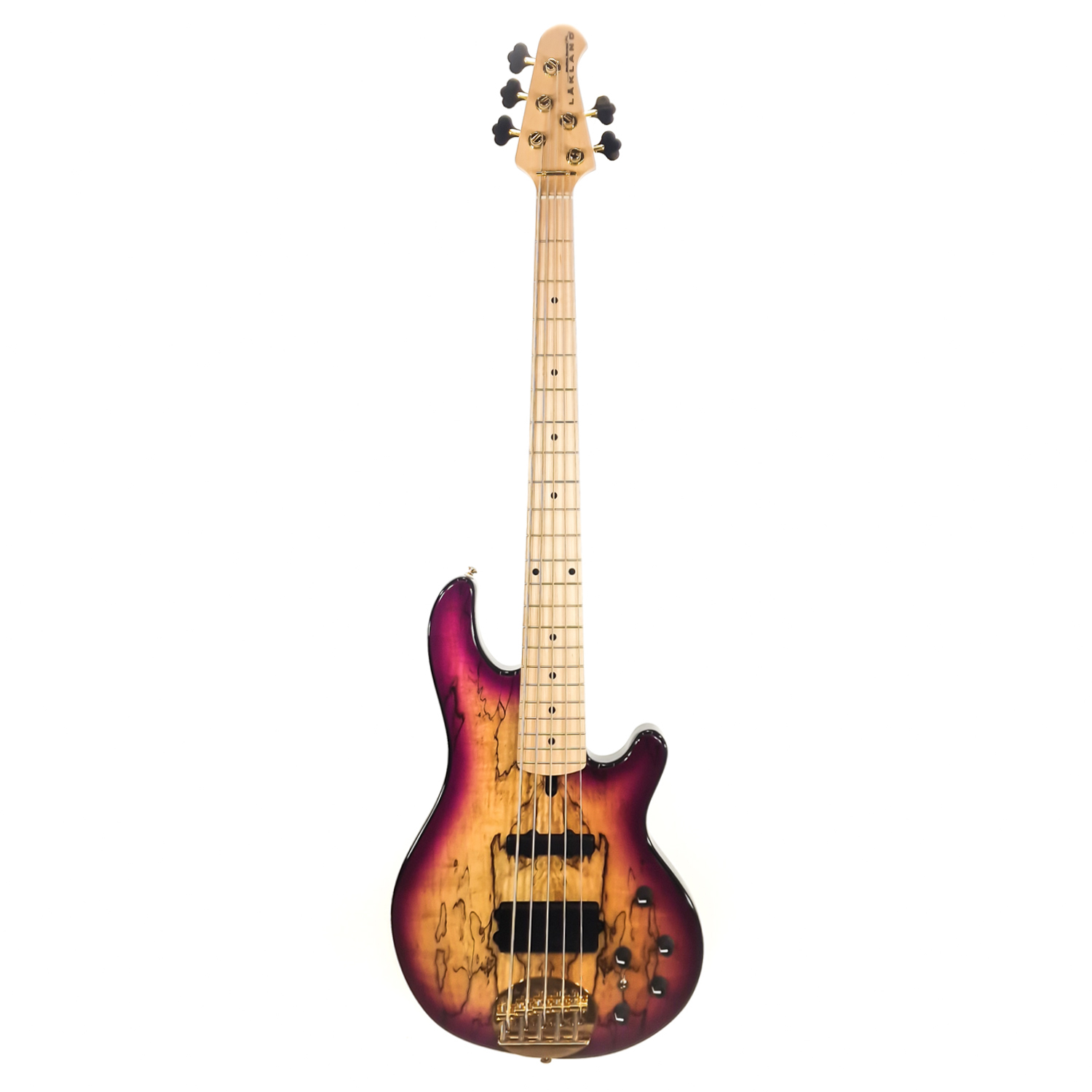 Lakland Skyline 55-02 Deluxe Spalted Violet Burst
