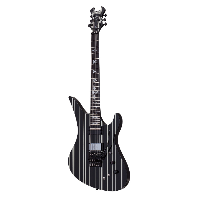 Schecter SYNYSTER GATES CUSTOM-S-BLK/SILV