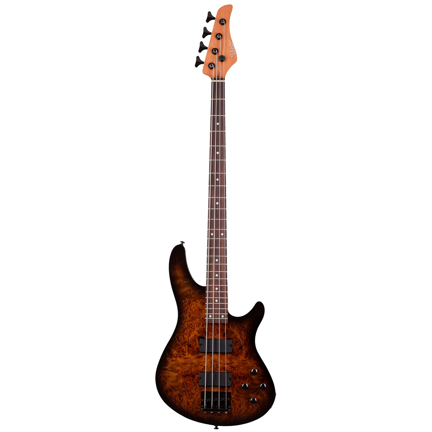 Schecter C-4 STANDARD TOBACCO BURL